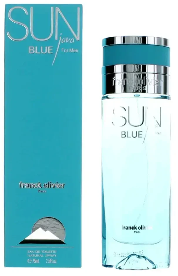 Franck Olivier Sun Java Mėlyna EDT tualetinis vanduo vyrams, 75 ml