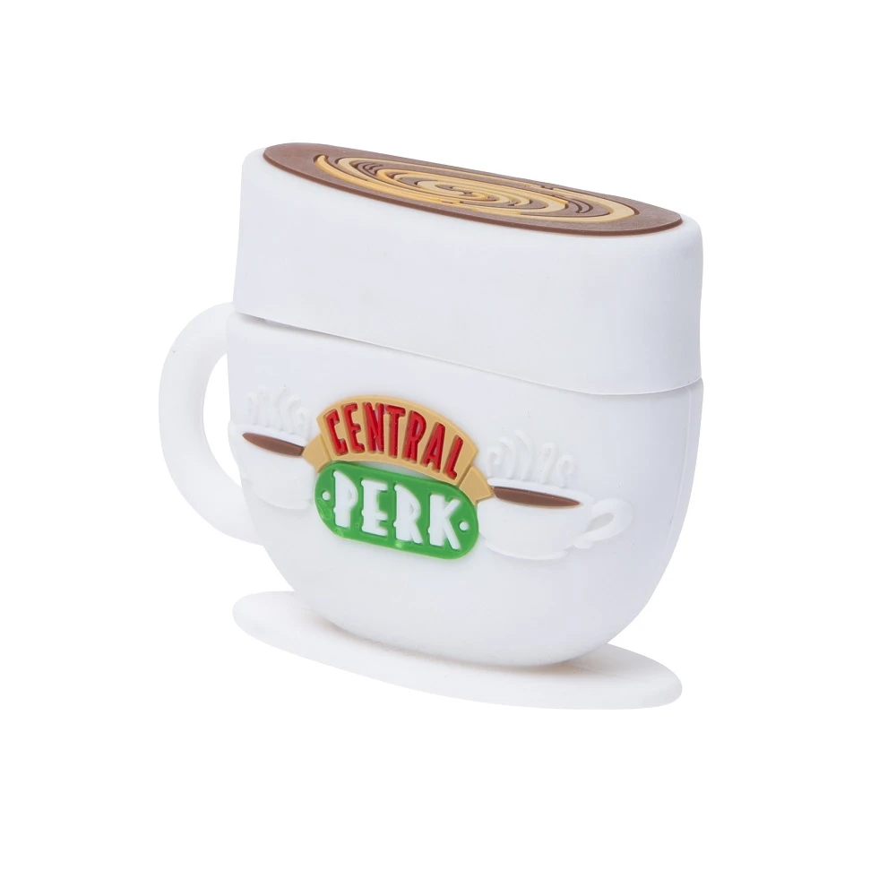 TWS ausinės Lazerbuilt Friends Central Perk, baltos