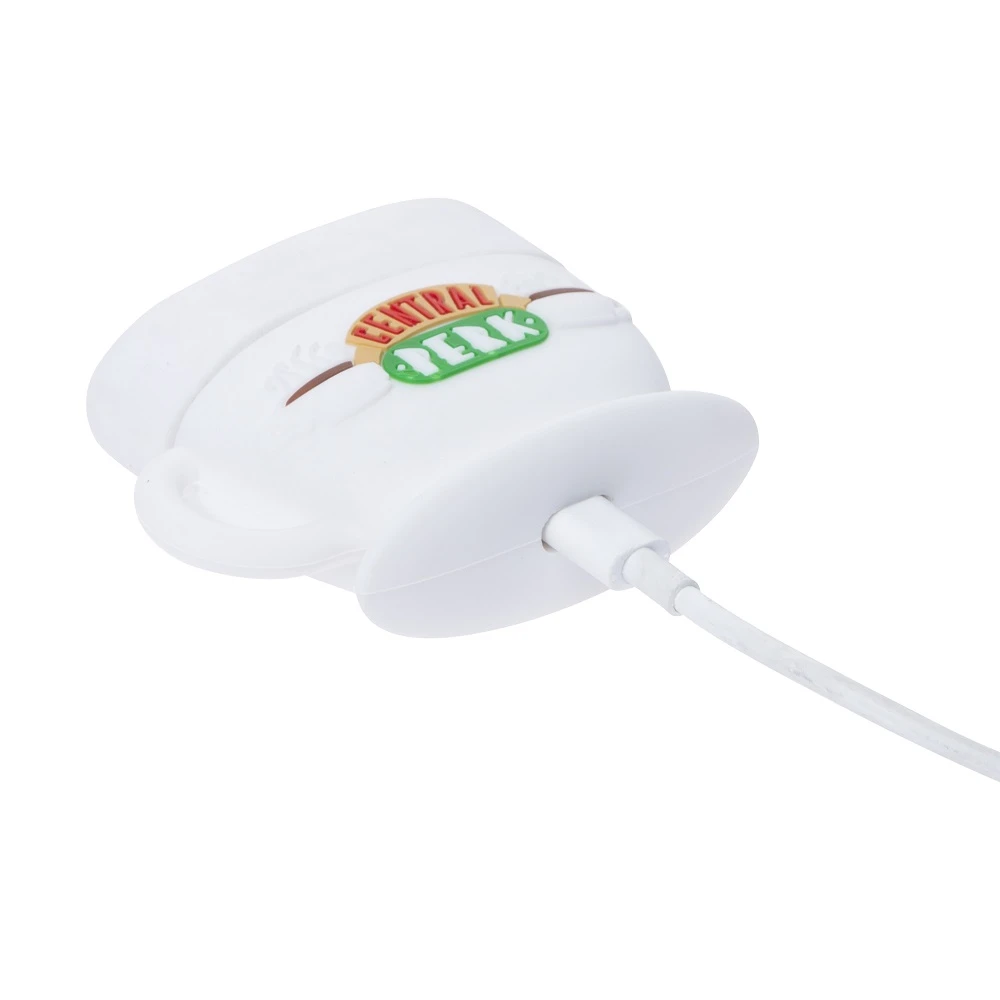 TWS ausinės Lazerbuilt Friends Central Perk, baltos