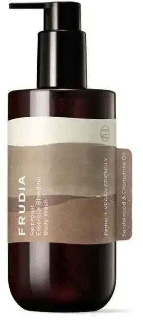 Frudia Re:Proust Essential Blending Sandalwood & Chamomile Oil Cleansing kūno prausiklis, 300 ml