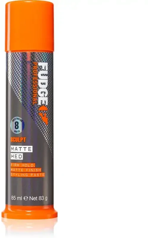 Fudge Professional Fudge Style Matte Hed stiprios fiksacijos matinį efektą suteikianti pasta, 75 g