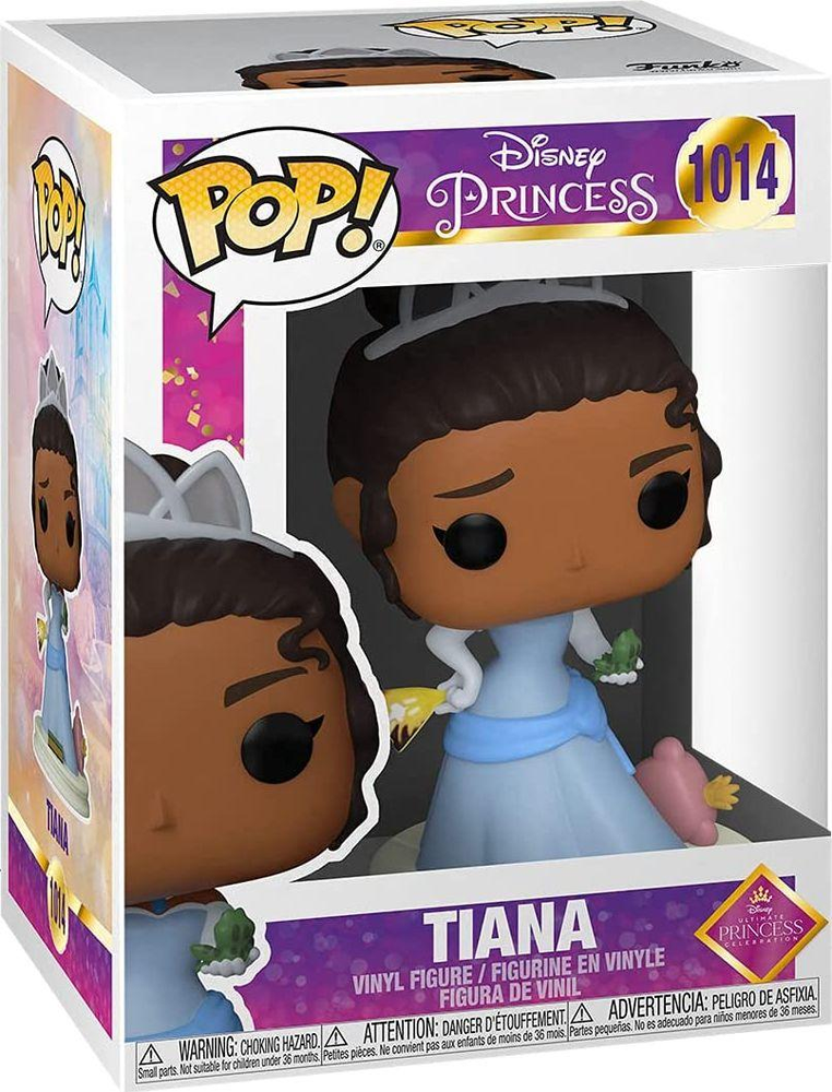 FUNKO POP! Vinilinė figūrėlė: Disney Princess - Tiana, 9.5 cm aprašymas - Prekės nuotrauka