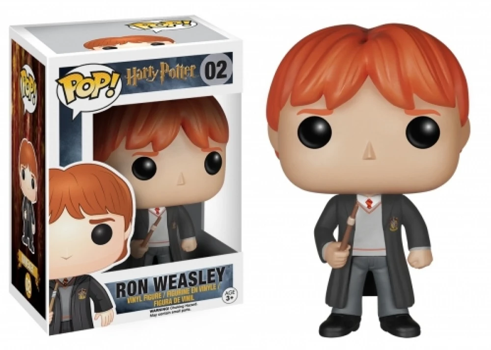 FUNKO POP! Vinilinė figūrėlė: Harry Potter - Ron Weasley, 9,5 cm