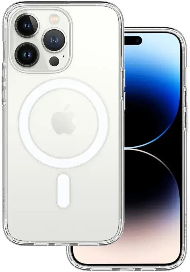 Fusion Accessories Topt Skaidrus akrilinis Magsafe dėklas, skirtas Iphone 16