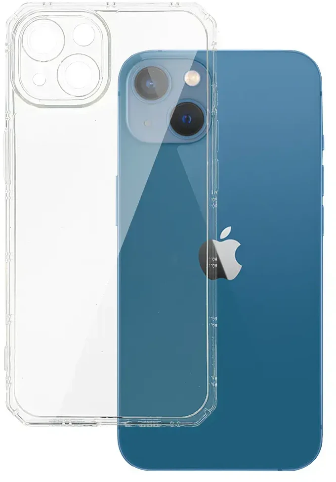 Topt Armor Antishock dėklas skirtas iPhone 13 skaidrus