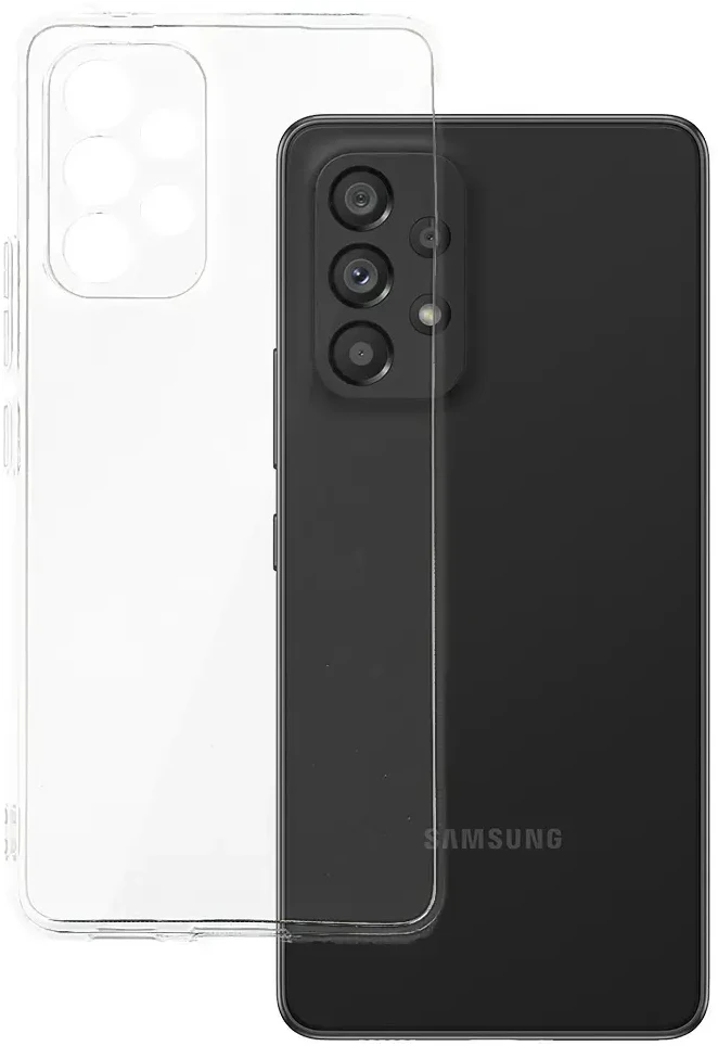 Fusion Accessories Galinis dėklas 2 mm Perfect, skirtas Samsung Galaxy A53 5G, SKAIDRUS