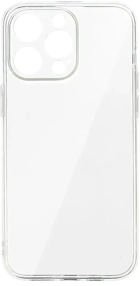 Dėklas Topt Galinis dangtelis 2 mm idealiai tinkantis iPhone 15 Pro Max skaidrus