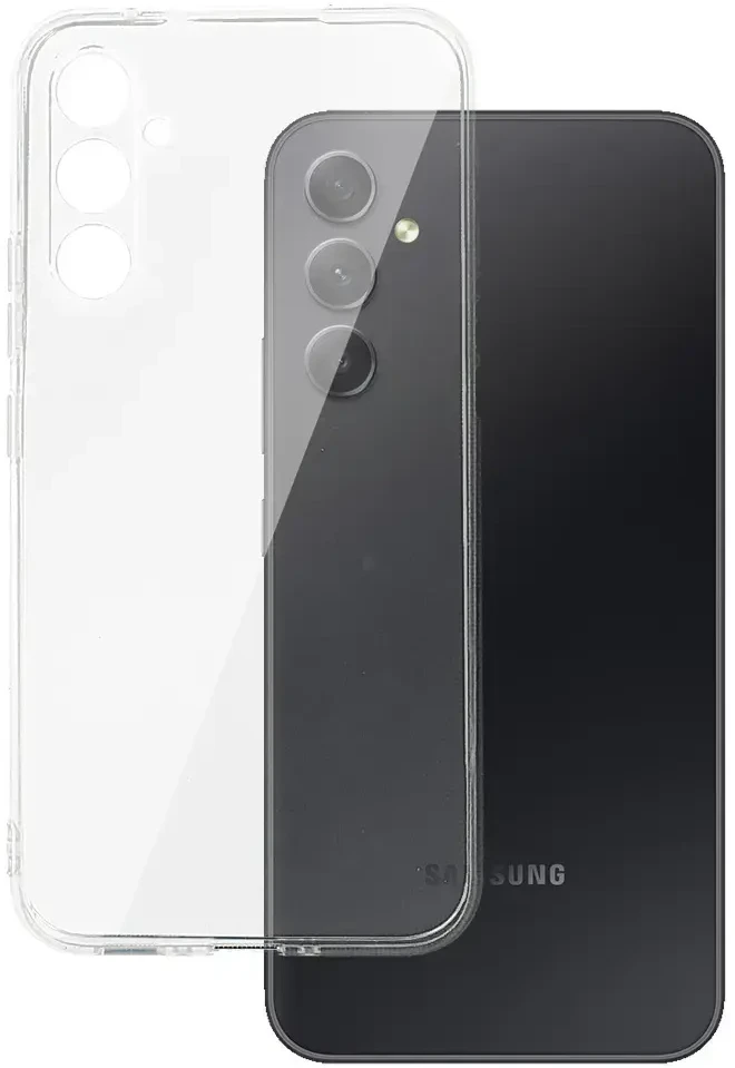 Dėklas Topt Galinis dangtelis 2 mm idealiai tinkantis Samsung Galaxy A54 5G skaidrus