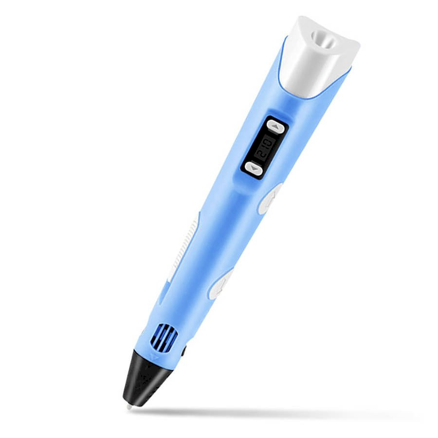 Fusion Accessories Fusion 3D spausdinimo rašiklis skirtas kurti figūras naudojant PLA | ABS medžiagą (Ø 1,75 mm) melyna