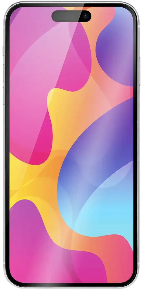Fusion Accessories Fusion 5D full cover tempered glass for phone iPhone 15 Plus juodas