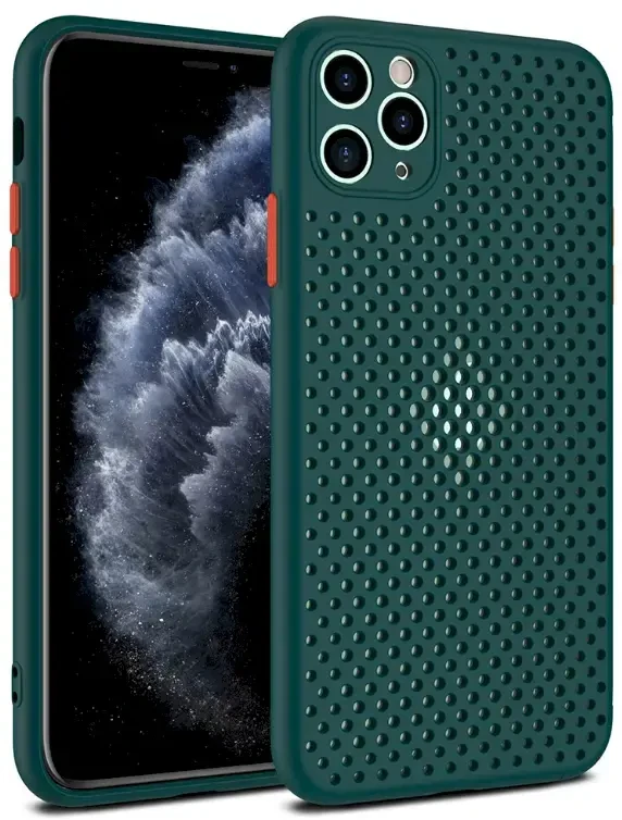 Fusion Accessories Silikoninis dėklas Fusion Breathe Apple iPhone 7|8 | SE 2020 Žalias
