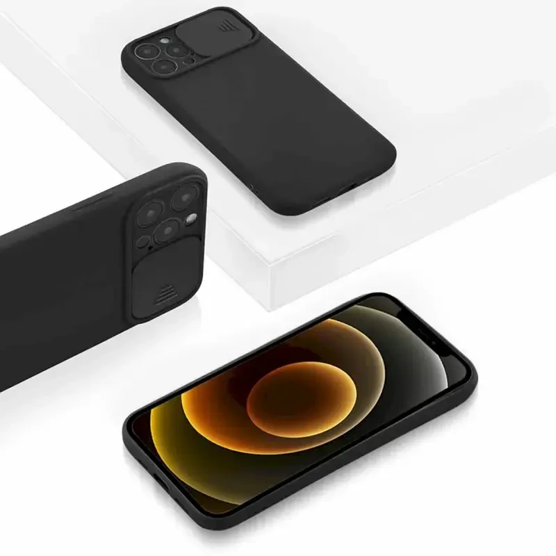 „Fusion Accessories“ „Fusion“ fotoaparato apsauginis telefono dėklas, skirtas „Samsung Galaxy A25“ (A256) | „A24 4G“ (A245) juodas