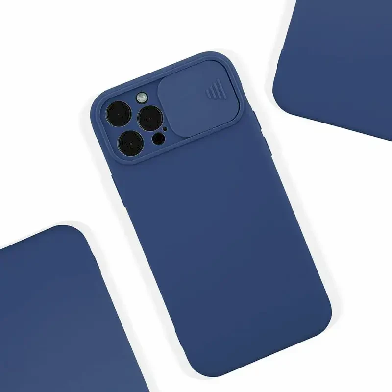 „Fusion Accessories“ „Fusion Camera Protect“ telefono dėklas, skirtas „iPhone 13 Pro Max“ mėlynas