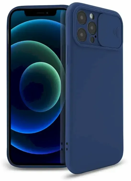 „Fusion Accessories“ „Fusion Camera Protect“ telefono dėklas, skirtas „iPhone 13 Pro Max“ mėlynas