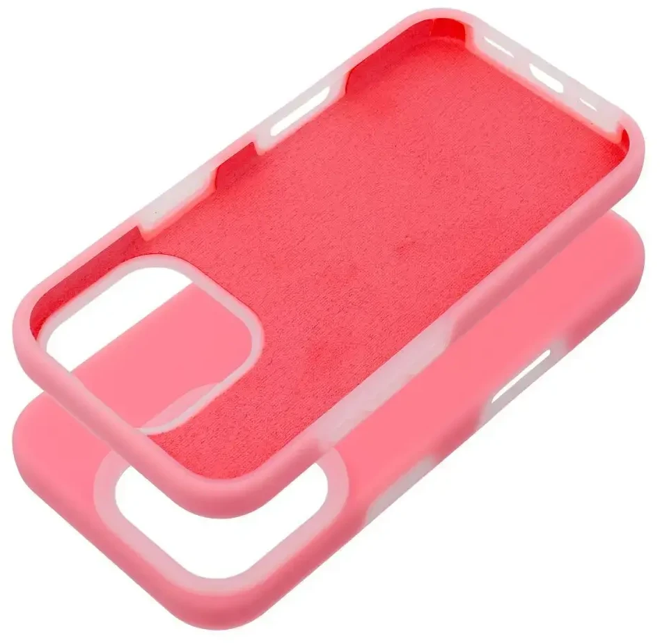 „Fusion Accessories“ „Fusion Candy“ telefono dėklas, skirtas „iPhone 16 Pro“, rožinis