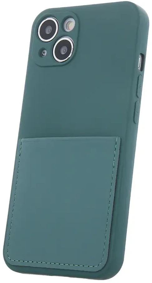 Dėklas Fusion Accessories Fusion Card Protect phone case for Samsung Galaxy A13 5G (A136) | A04s (A047) žalias