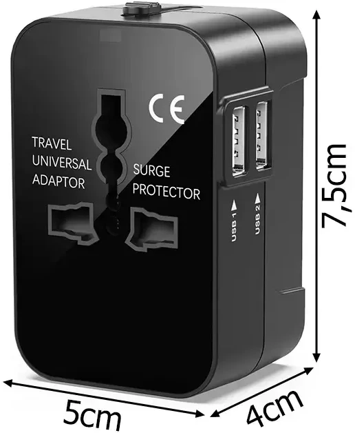 Fusion Accessories „Fusion“ priedai „Fusion“ kelioninis įkroviklis | 10,5 W | USB-A | juodas