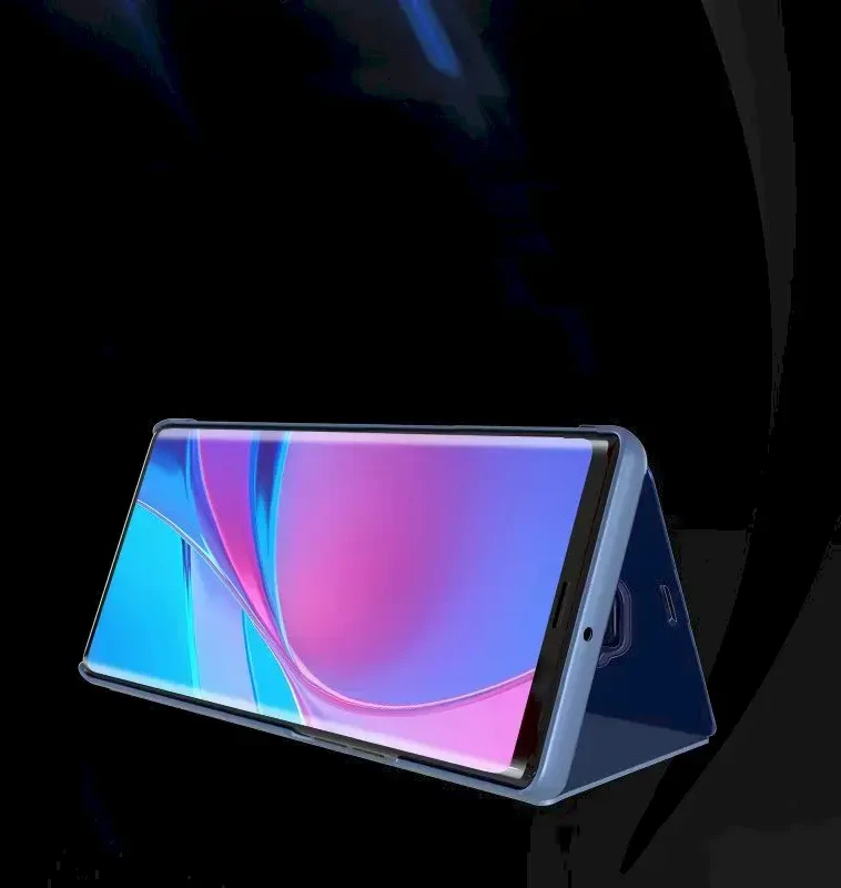 Fusion Accessories Fusion Clear View dėklas, skirtas Huawei Y6S | Honor 8A | Y6 Prime 2019 Mėlyna