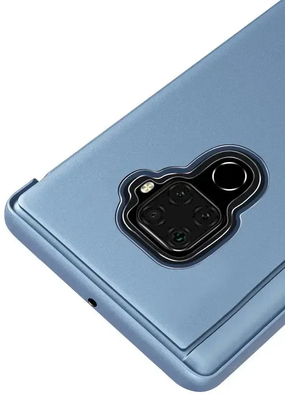 Fusion Accessories Fusion Clear View dėklas, skirtas Huawei Y6S | Honor 8A | Y6 Prime 2019 Mėlyna
