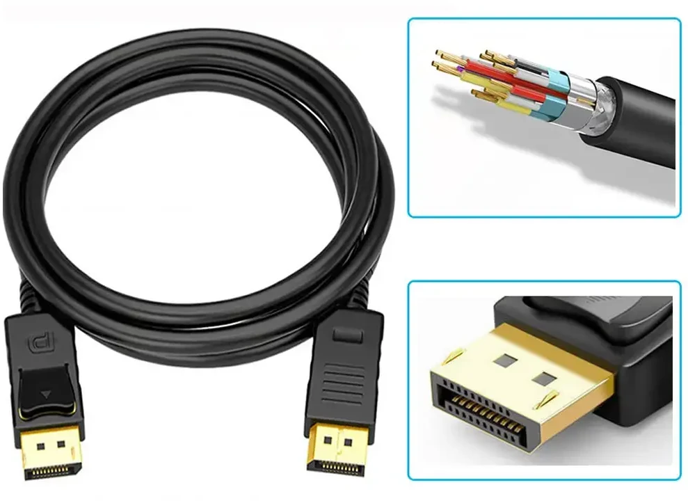Fusion Accessories "Fusion DisplayPort" - "DisplayPort" vaizdo kabelis v1.4 | 8K | 4K | 2K | 1,5M juodas