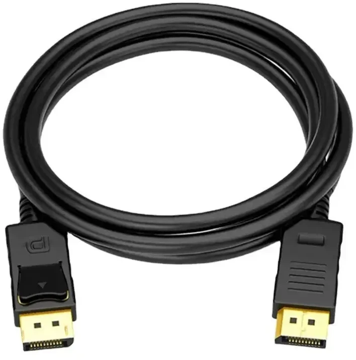 DisplayPort laidas 2m su auksinėmis jungtimis