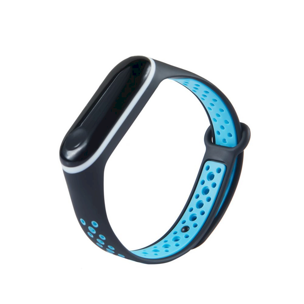 Fusion Accessories Fusion Dots Band skirta Xiaomi Mi Band 3 / Mi Band 4  mėlynai | Varle.lt