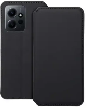 „Fusion Accessories“ „Fusion“ dvigubas kišenės tipo telefono dėklas, skirtas „Samsung Galaxy A34“ (A346), juodas