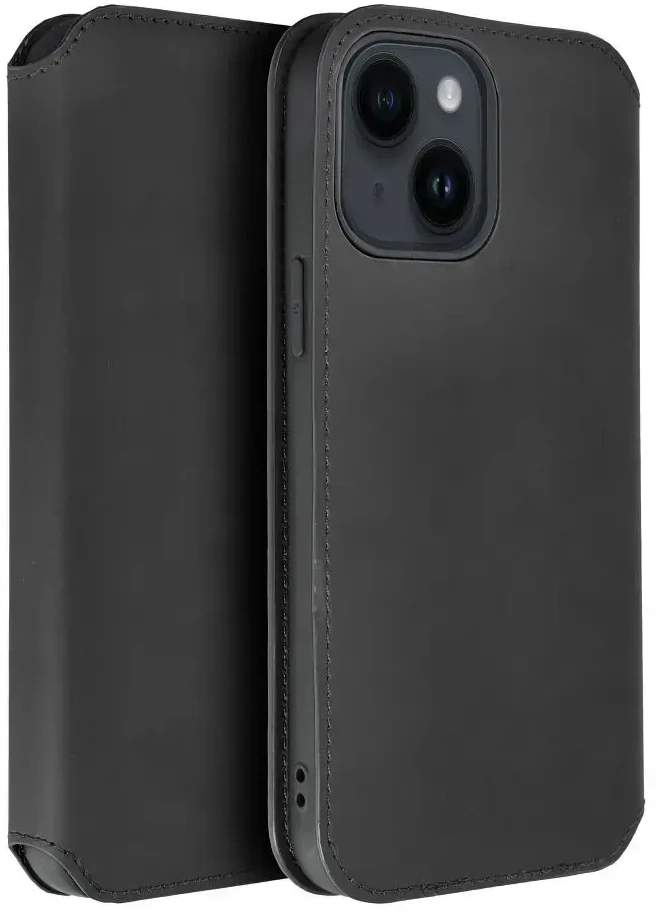„Fusion Accessories“ dviejų kišenių atverčiamas dėklas „Xiaomi 13 Lite“ Juodas