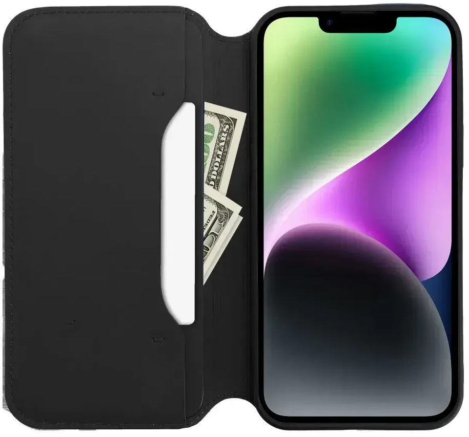 „Fusion Accessories“ „Fusion“ dviejų kišenių dėklas, skirtas „Xiaomi Redmi Note 12 4G“, juodas