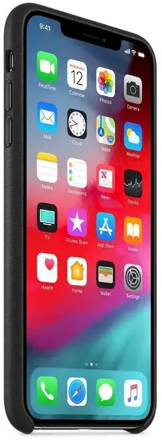 „Fusion Accessories“ „Fusion“ ekologiškos odos telefono dėklas, skirtas „iPhone 12 Pro Max“, juodas