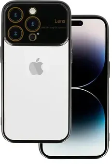 „Fusion Accessories“ „Fusion Electro Lens“ telefono dėklas, skirtas „Samsung Galaxy A15 5G“ (A156), juodas