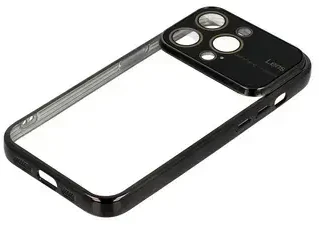 „Fusion Accessories“ „Fusion Electro Lens“ telefono dėklas, skirtas „Samsung Galaxy A24 4G“ (A245), juodas