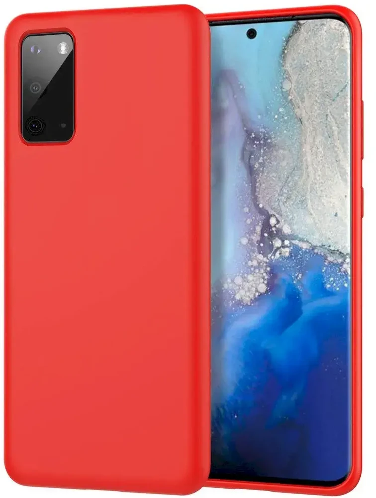 Dėklas „Fusion Accessories“ „Elegance Fibre Case Galaxy A55 5G“ Raudona