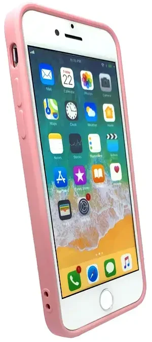 „Fusion Accessories“ „Fusion elegance“ apsauginis telefono dėklas iš pluošto, skirtas „iPhone 11“, rožinis