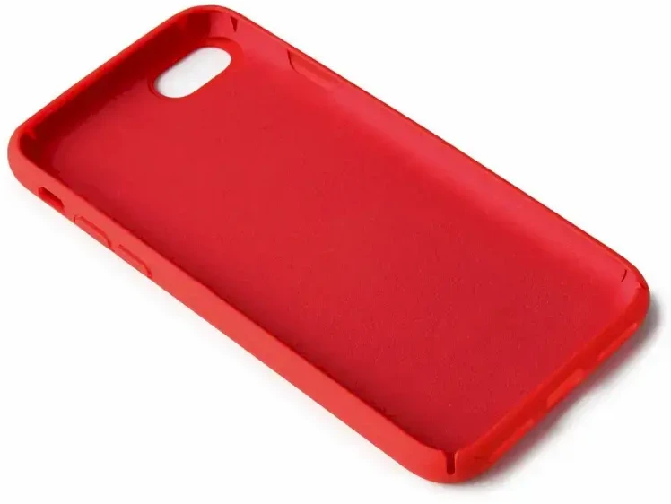 Fusion Accessories Fusion Elegance Fiber Protect silikoninis dėklas, skirtas Apple iPhone 12 Pro Max Raudona