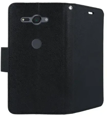 Dėklas Fusion Accessories Fusion Fancy book type phone case for Samsung Galaxy A42 (A426) juodas