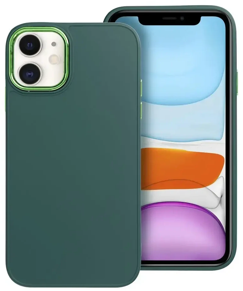„Fusion Accessories“ „Fusion Frame“ telefono dėklas, skirtas „iPhone 7“ | „iPhone 8“ | „iPhone SE“ (2020) | „iPhone SE“ (2022) žalias