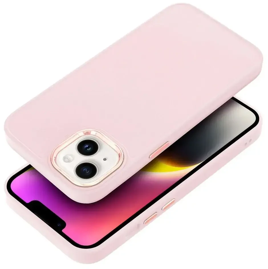 „Fusion Accessories“ „Fusion Frame“ telefono dėklas, skirtas „iPhone 15 Pro“, rožinis