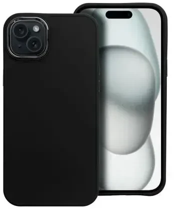 Fusion Accessories "Frame Silikoninis dėklas Xiaomi Redmi Note 12S" Juodas