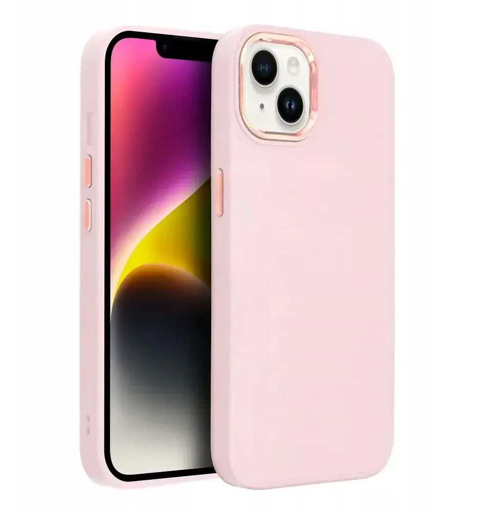 „Fusion Accessories“ „Fusion Frame“ telefono dėklas, skirtas „iPhone 15 Pro“, rožinis