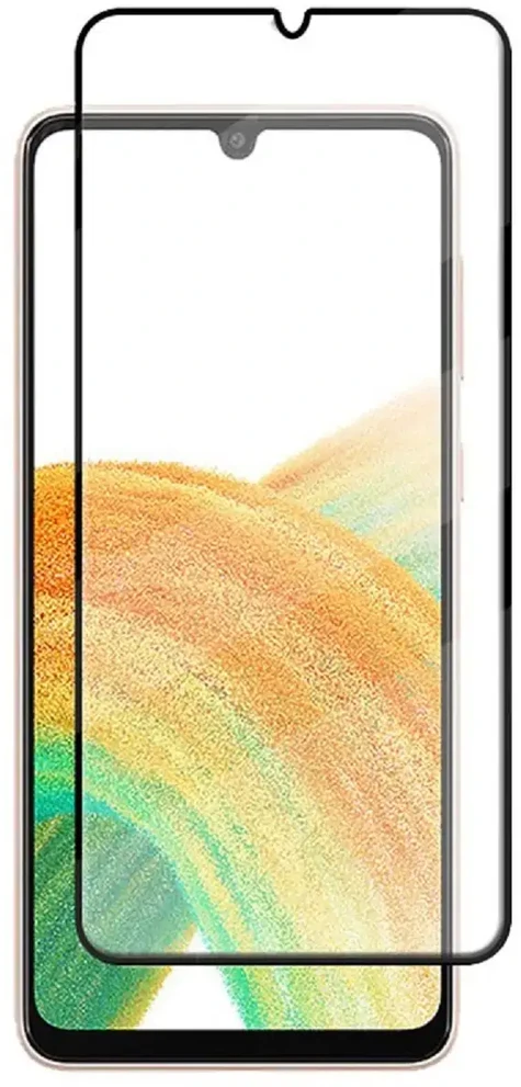 „Fusion Accessories“ „5D ekrano apsauga Samsung Galaxy A33 5G“ Juodas
