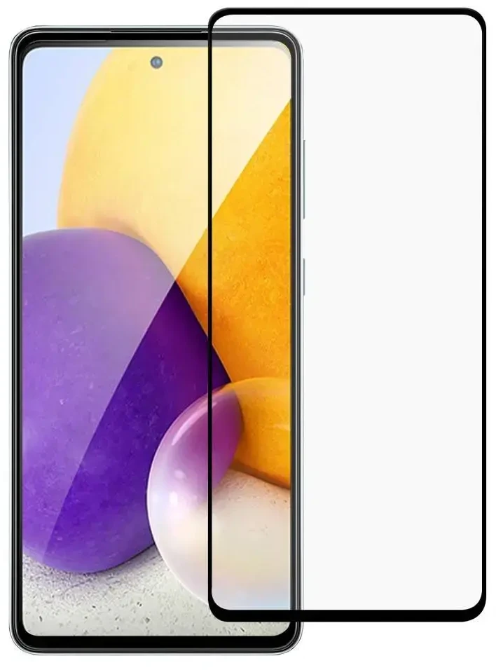 Fusion Accessories Fusion full glue 5D grūdintas stiklas pilnai uždengtas rėmeliu Samsung A536 Galaxy A53 5G juodas
