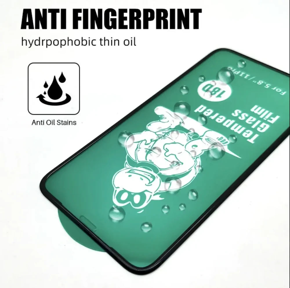 Fusion Accessories Fusion Full Glue 18D grūdintas stiklas, visiškai uždengtas rėmeliu Apple iPhone 7+ | 8+ Juodas