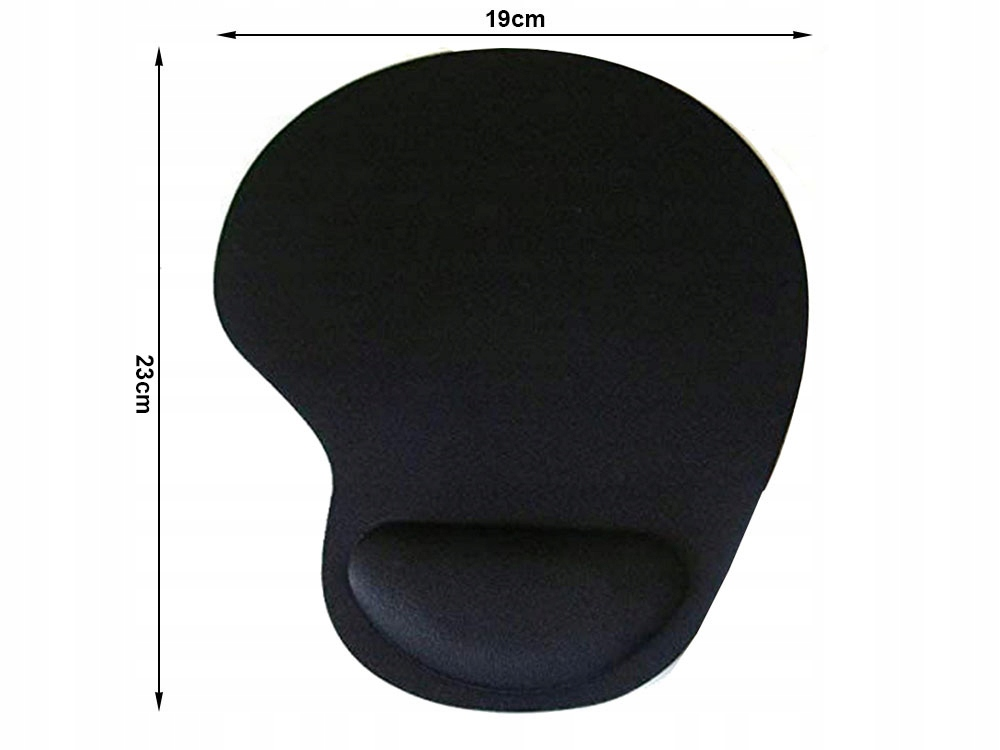 Fusion Accessories Ergonomiška gelinė pelės kilimėlis su riešo atrama