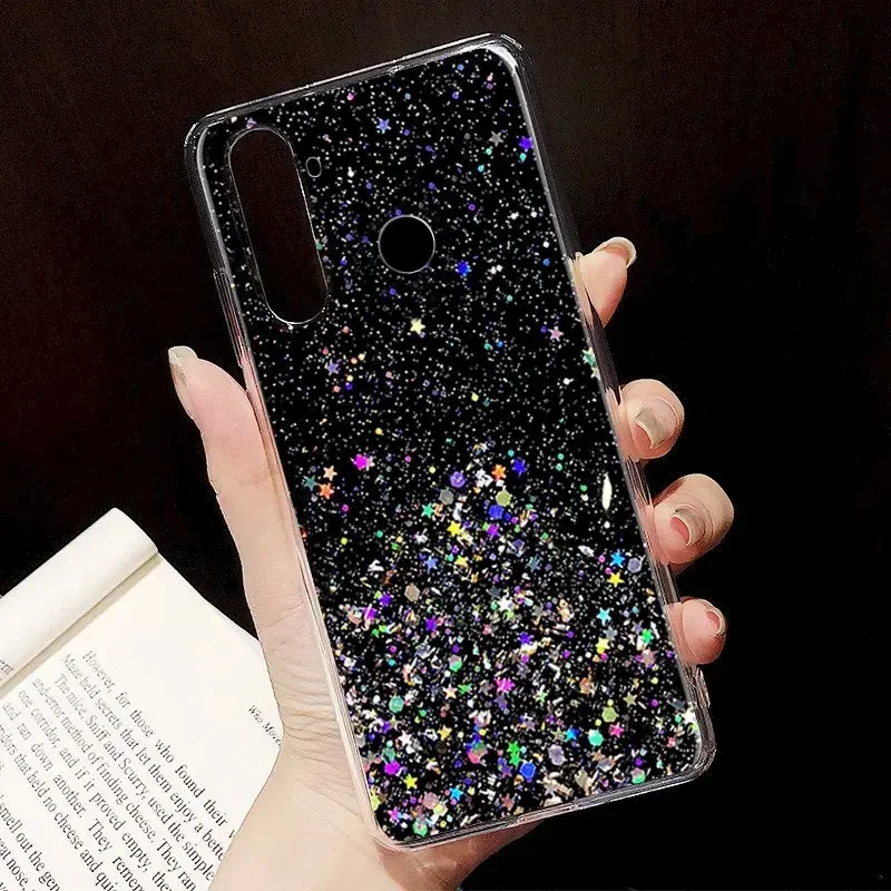 „Fusion Accessories“ „Fusion“ klijuojamas blizgučių telefono dėklas, skirtas „iPhone 13 Pro Max“ (juodas)