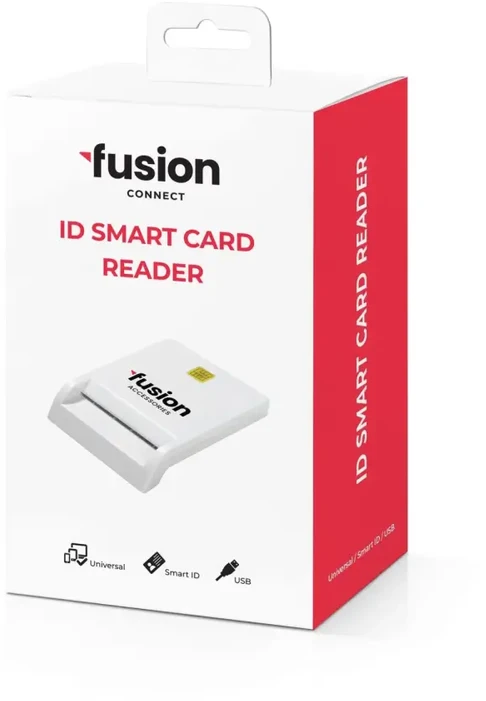 Atminties kortelė Fusion Accessories Fusion Priedai "ID kortelių skaitytuvas" Baltas