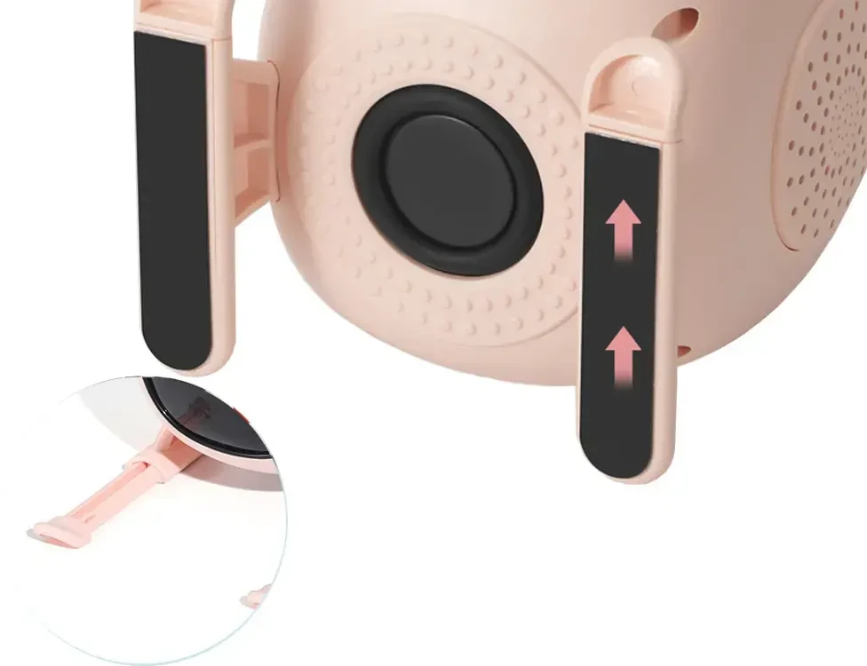 Fusion Accessories Fusion karaoke garsiakalbis su mikrofonu | Bluetooth | RGB rožinis