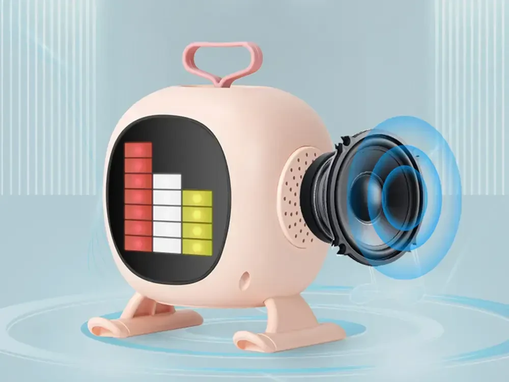 Fusion Accessories Fusion karaoke garsiakalbis su mikrofonu | Bluetooth | RGB rožinis