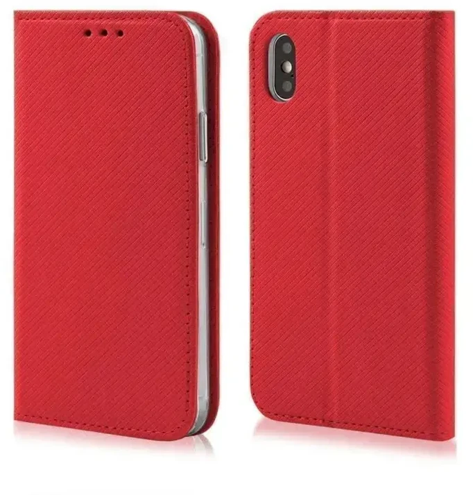 „Fusion Accessories“ „Fusion“ magnetinis dėklas, skirtas „Xiaomi Redmi 12 4G“, raudonas