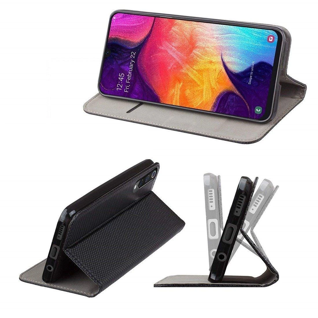 Fusion Accessories Fusion Magnet Book dėklas skirtas Huawei P Smart 2021 juodas